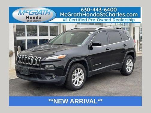 Diamond Black 2018 Jeep Cherokee Latitude