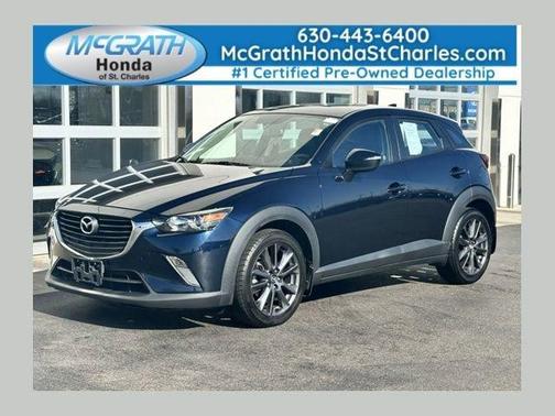 Deep Crystal Blue Mica 2017 Mazda CX-3 Touring
