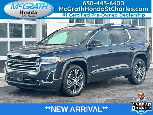 Carbon Black Metallic 2020 GMC Acadia SLT