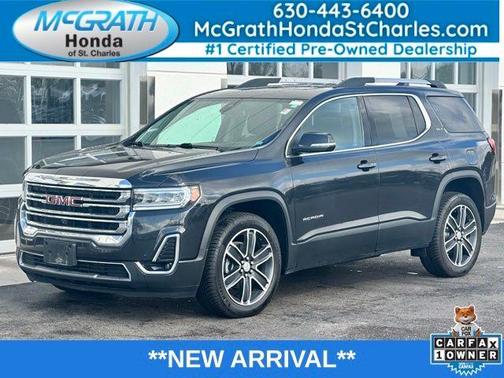 Carbon Black Metallic 2020 GMC Acadia SLT