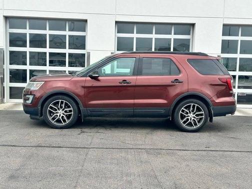 Bronze Fire Metallic Tinted Clearcoat 2016 Ford Explorer Sport