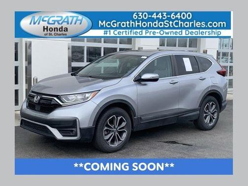 Lunar Silver Metallic 2022 Honda CR-V EX-L