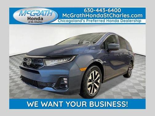 Smoke Blue 2026 Honda Odyssey EX-L