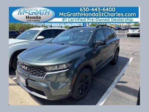 Aruba Green 2022 Kia Sorento S