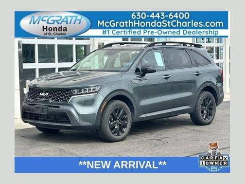 Aruba Green 2022 Kia Sorento S