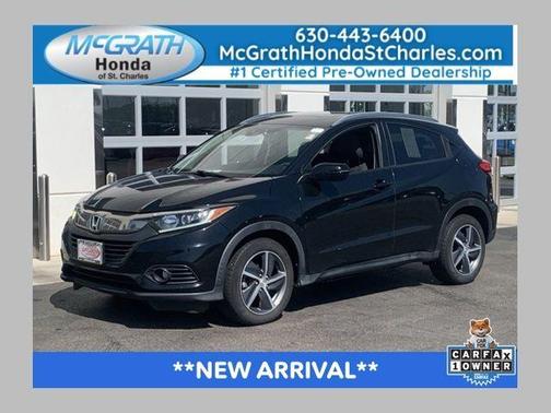 Crystal Black Pearl 2021 Honda HR-V EX