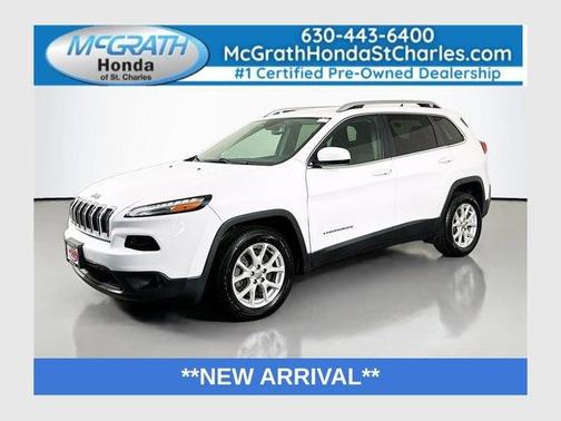 Bright White Clearcoat 2017 Jeep Cherokee Latitude