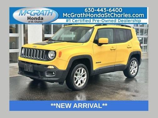 Solar Yellow 2015 Jeep Renegade Latitude