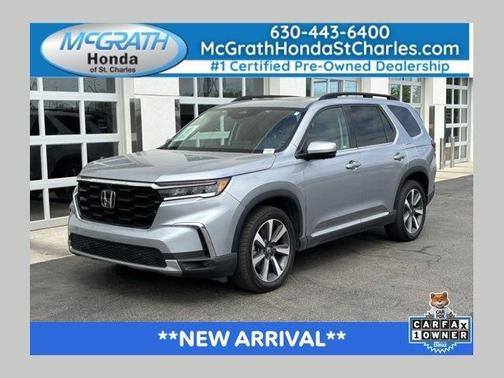Lunar Silver Metallic 2023 Honda Pilot Elite