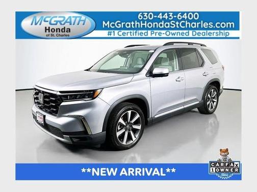 Lunar Silver Metallic 2023 Honda Pilot Elite