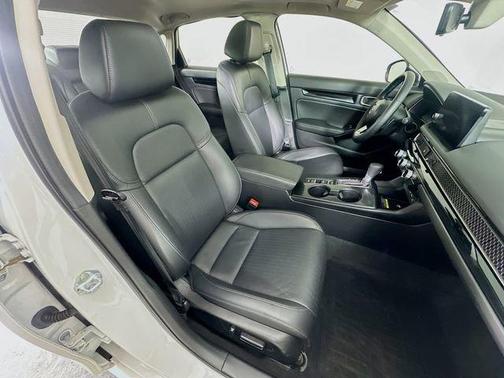 Platinum White Pearl 2024 Honda Civic Touring