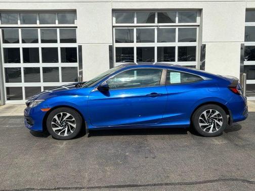 Aegean Blue Metallic 2017 Honda Civic LX-P