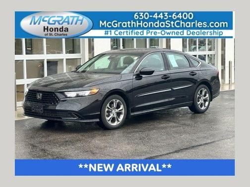 Crystal Black Pearl 2024 Honda Accord EX