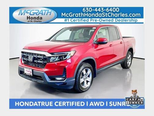 Radiant Red Metallic II 2024 Honda Ridgeline RTL