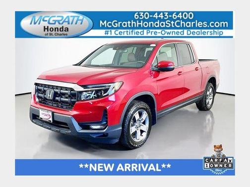 Radiant Red Metallic II 2024 Honda Ridgeline RTL