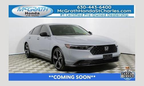 Urban Gray Pearl 2023 Honda Accord Hybrid EX-L
