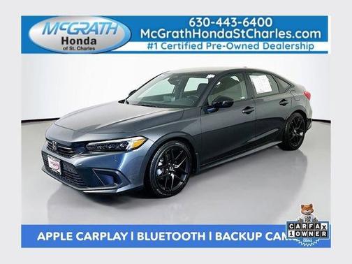 Meteorite Gray Metallic 2024 Honda Civic Sport