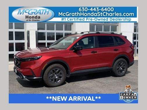Radiant Red Metallic 2026 Honda CR-V Hybrid TrailSport