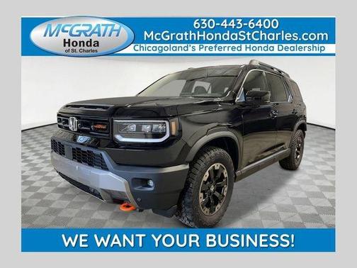 Crystal Black Pearl 2026 Honda Passport TrailSport Elite
