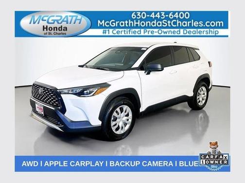 Wind Chill Pearl 2025 Toyota Corolla Cross L