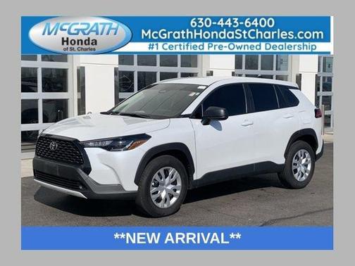 Wind Chill Pearl 2025 Toyota Corolla Cross L