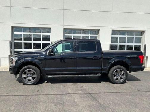 Agate Black Metallic 2020 Ford F-150 Lariat