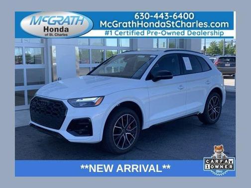 Glacier White Metallic 2025 Audi SQ5 3.0T Premium Plus