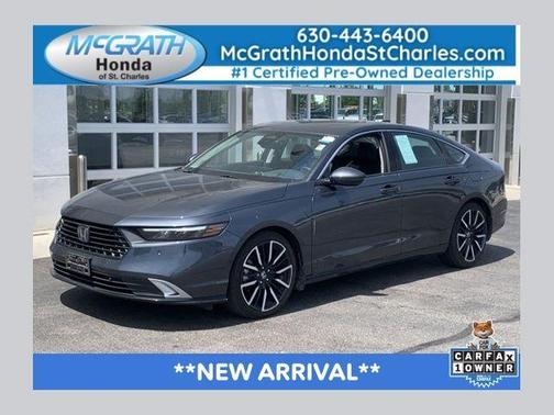 Meteorite Gray Metallic 2023 Honda Accord Hybrid Touring