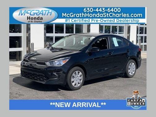 Aurora Black 2023 Kia Rio S