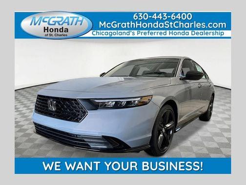 Urban Gray Pearl 2026 Honda Accord Hybrid Sport-L