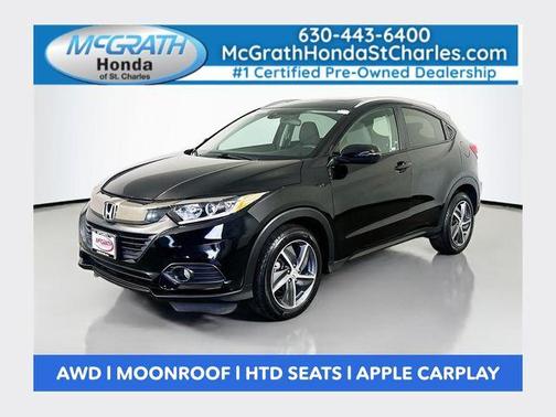 Crystal Black Pearl 2022 Honda HR-V EX