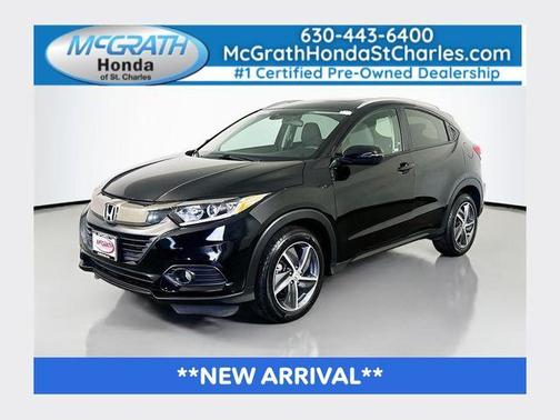 Crystal Black Pearl 2022 Honda HR-V EX