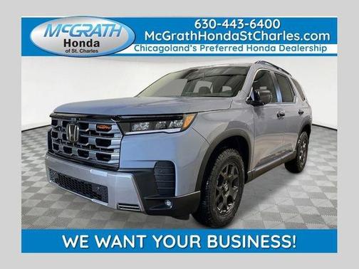 Sonic Gray Pearl 2026 Honda Pilot TrailSport