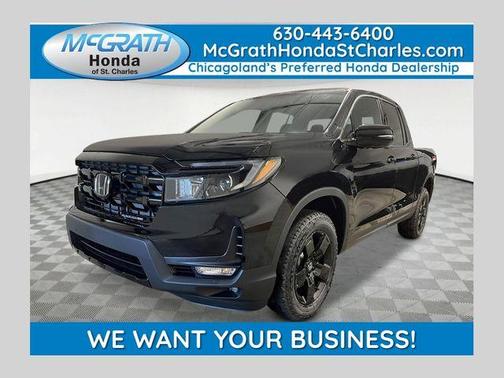 Crystal Black Pearl 2026 Honda Ridgeline Black Edition