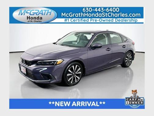 Smokey Mauve Pearl 2024 Honda Civic EX-L
