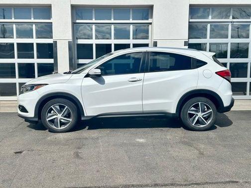 Platinum White Pearl 2021 Honda HR-V EX-L