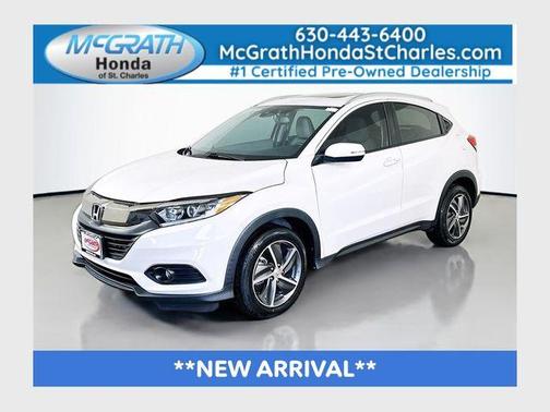 Platinum White Pearl 2021 Honda HR-V EX-L
