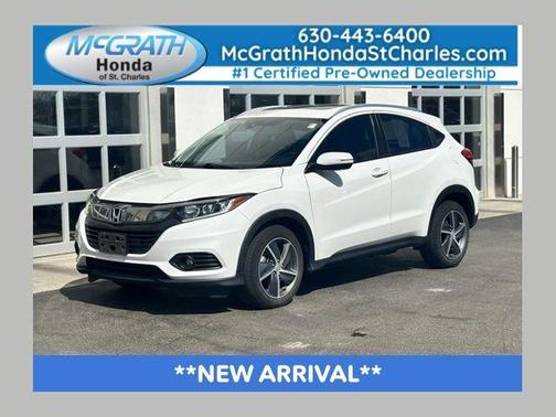 Platinum White Pearl 2021 Honda HR-V EX-L