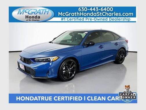 Blue Lagoon 2025 Honda Civic Hybrid