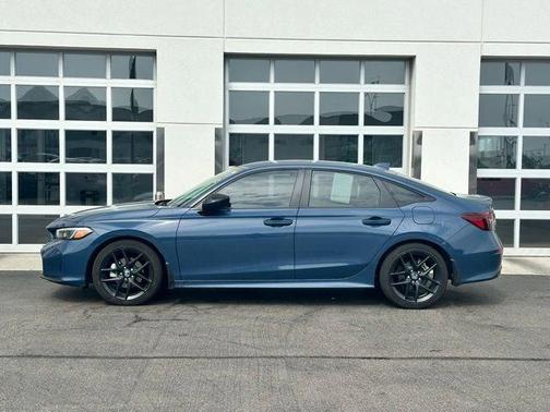 Blue Lagoon 2025 Honda Civic Hybrid