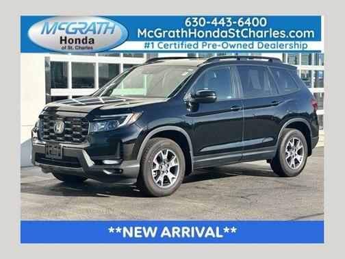 Crystal Black Pearl 2022 Honda Passport TrailSport