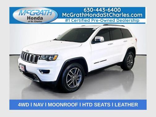 Bright White Clearcoat 2017 Jeep Grand Cherokee Limited