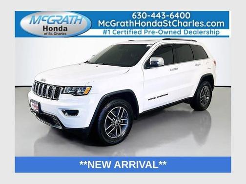 Bright White Clearcoat 2017 Jeep Grand Cherokee Limited