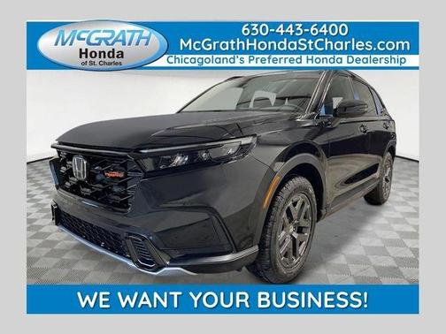 Crystal Black Pearl 2026 Honda CR-V Hybrid TrailSport