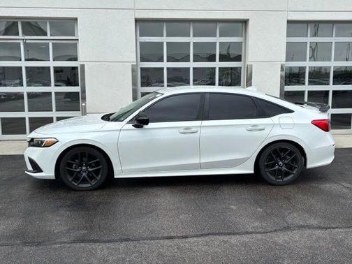 Platinum White Pearl 2022 Honda Civic Sport