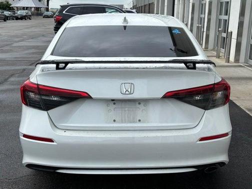 Platinum White Pearl 2022 Honda Civic Sport