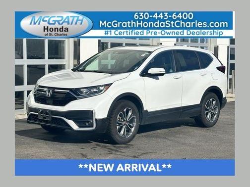 Platinum White Pearl 2020 Honda CR-V EX