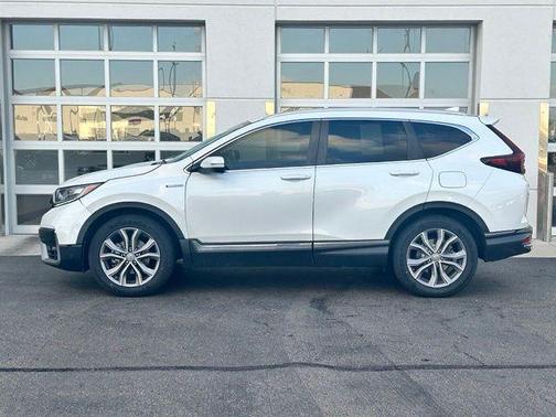 Platinum White Pearl 2020 Honda CR-V Hybrid Touring