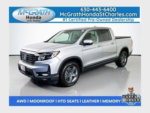 Lunar Silver Metallic 2023 Honda Ridgeline RTL