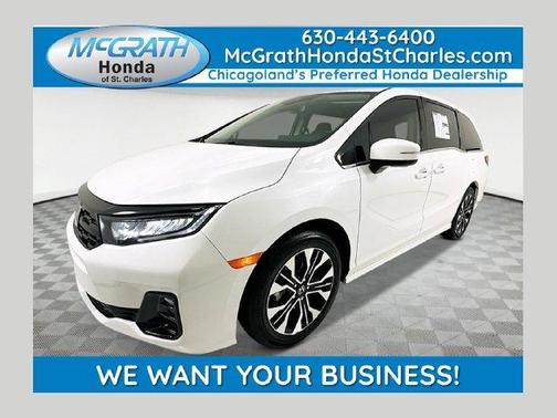 Platinum White Pearl 2027 Honda Odyssey Elite